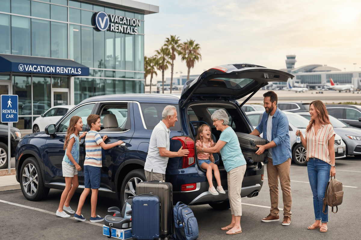 family car rental for vacation