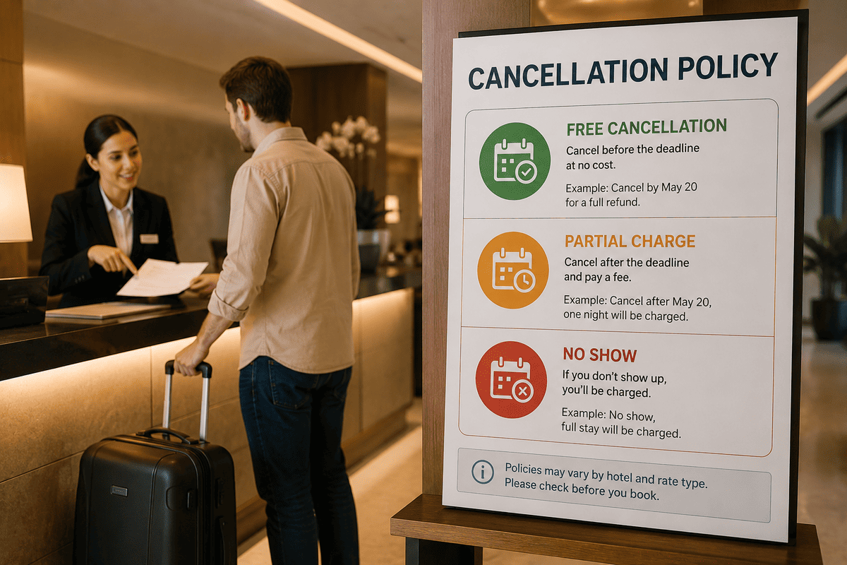 how hotel cancellation policies work