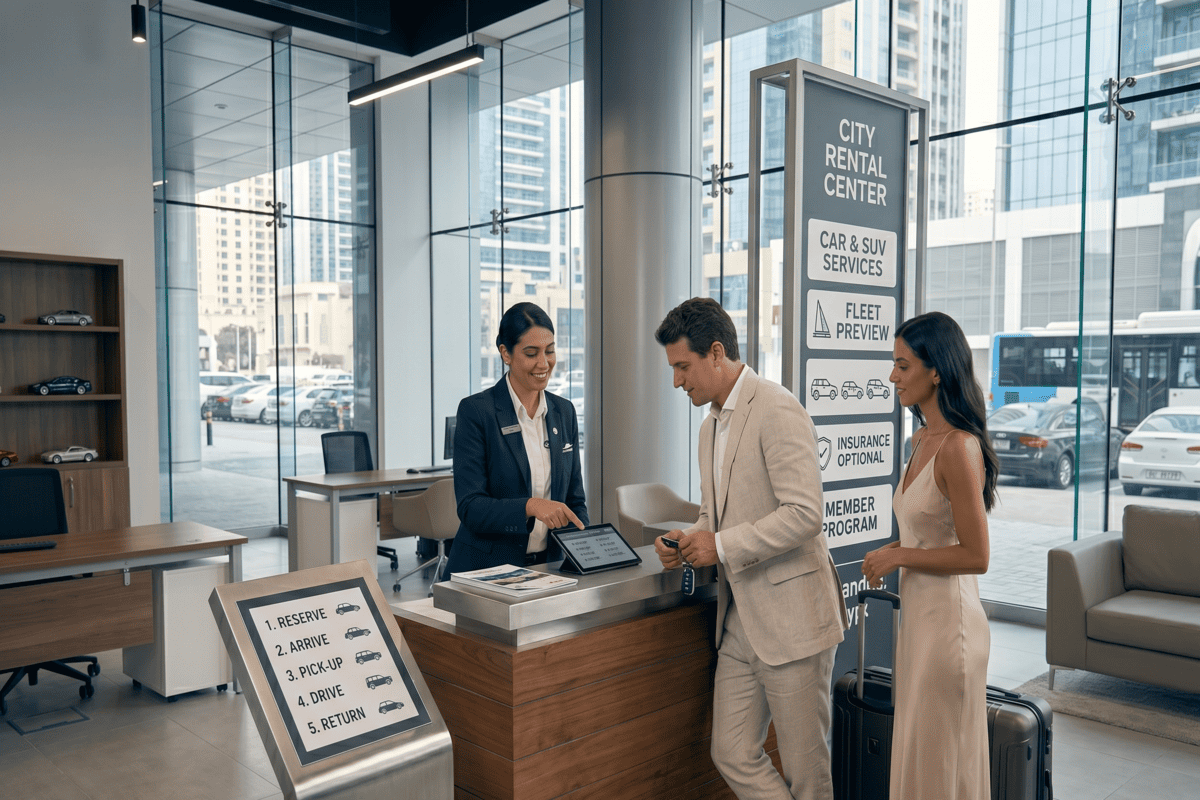 how does car rental work