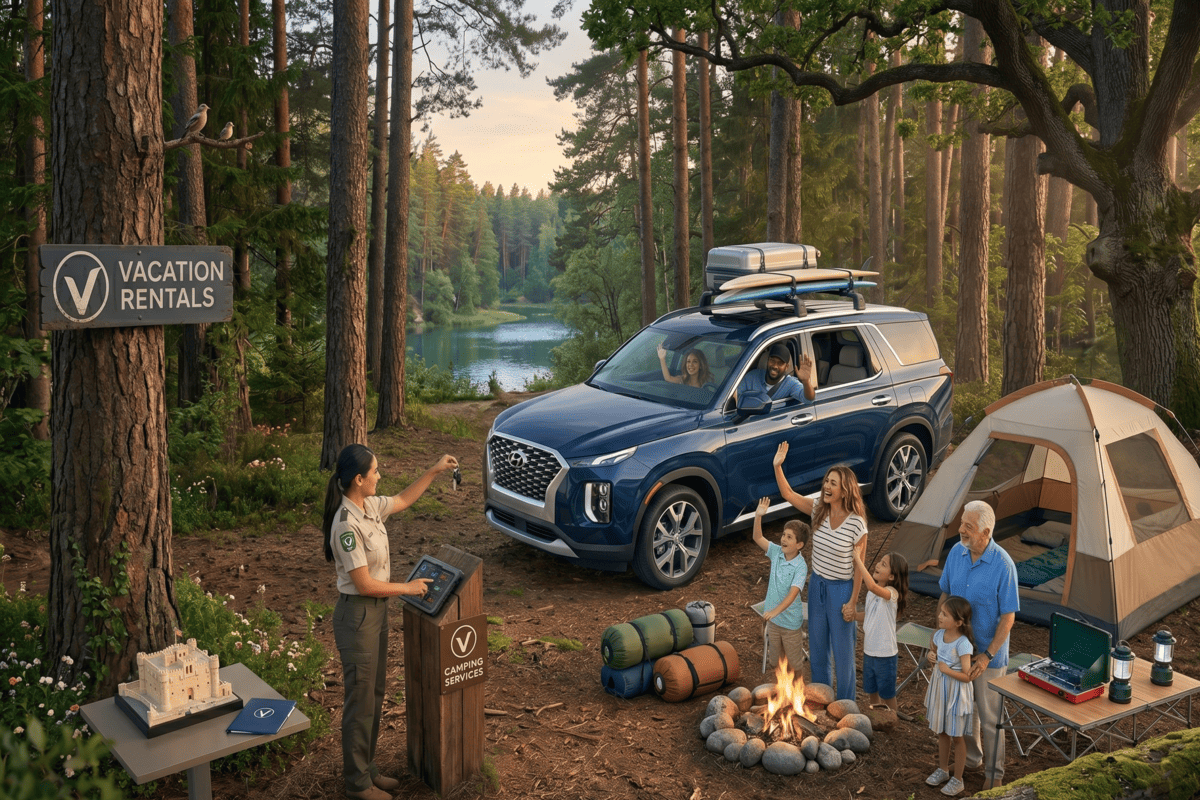 family car rental for vacation