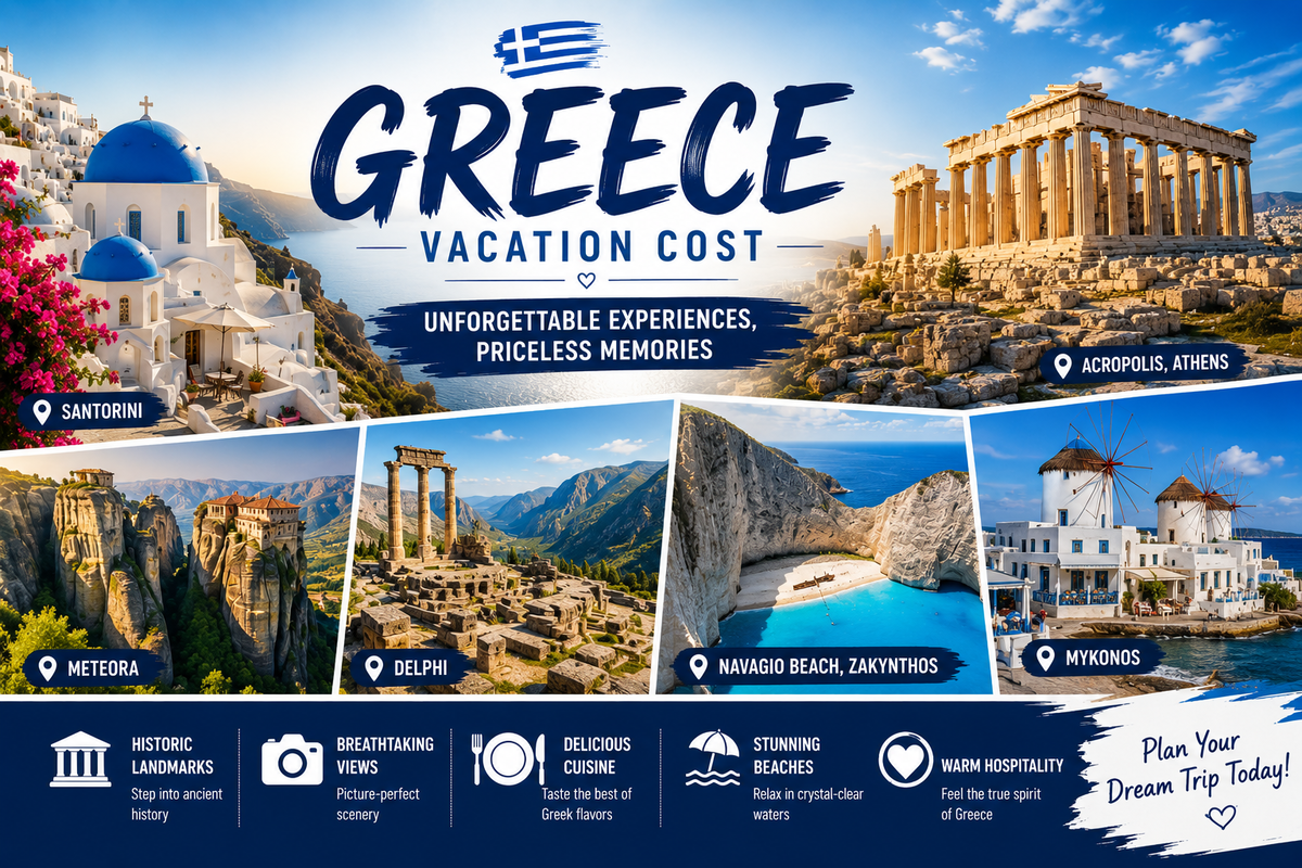 greece vacation cost 
