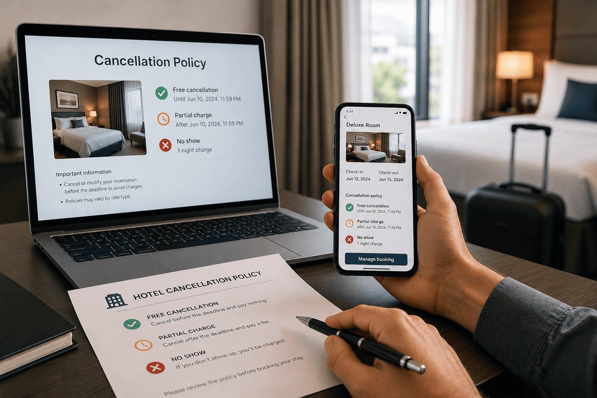 how hotel cancellation policies work