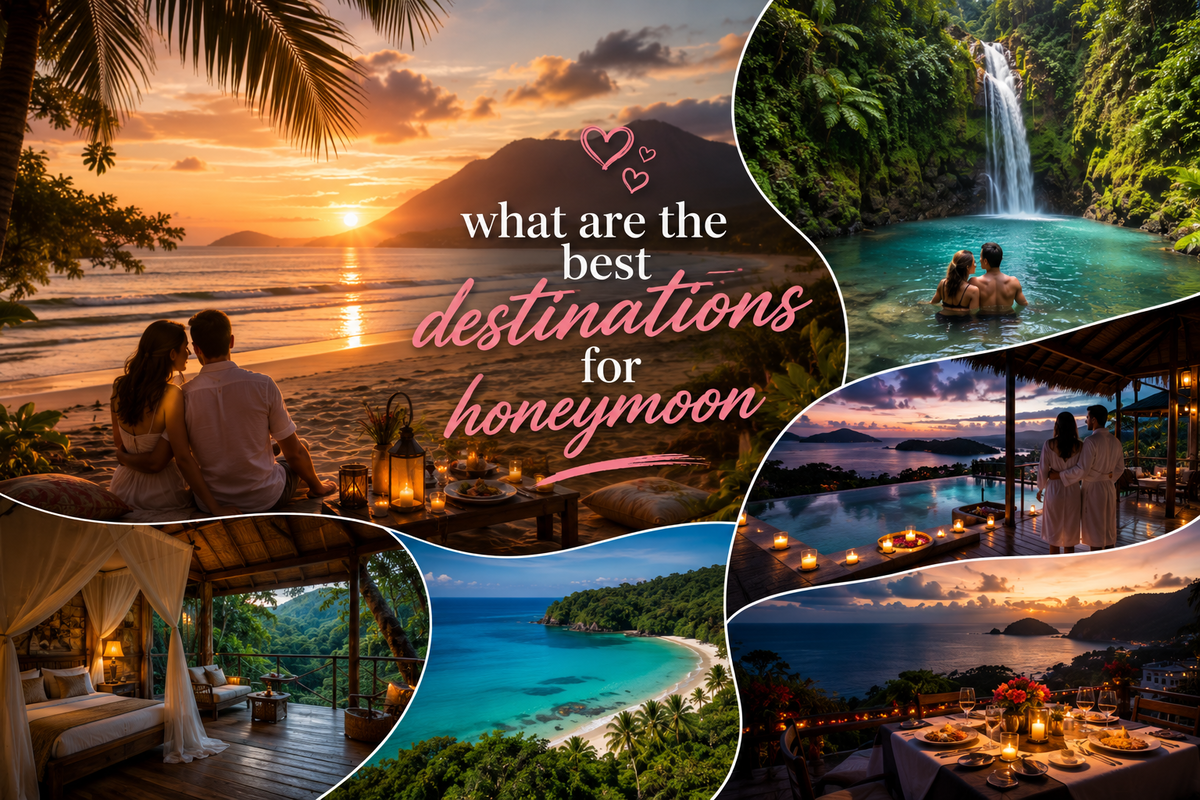 what are the best destinations for honeymoon