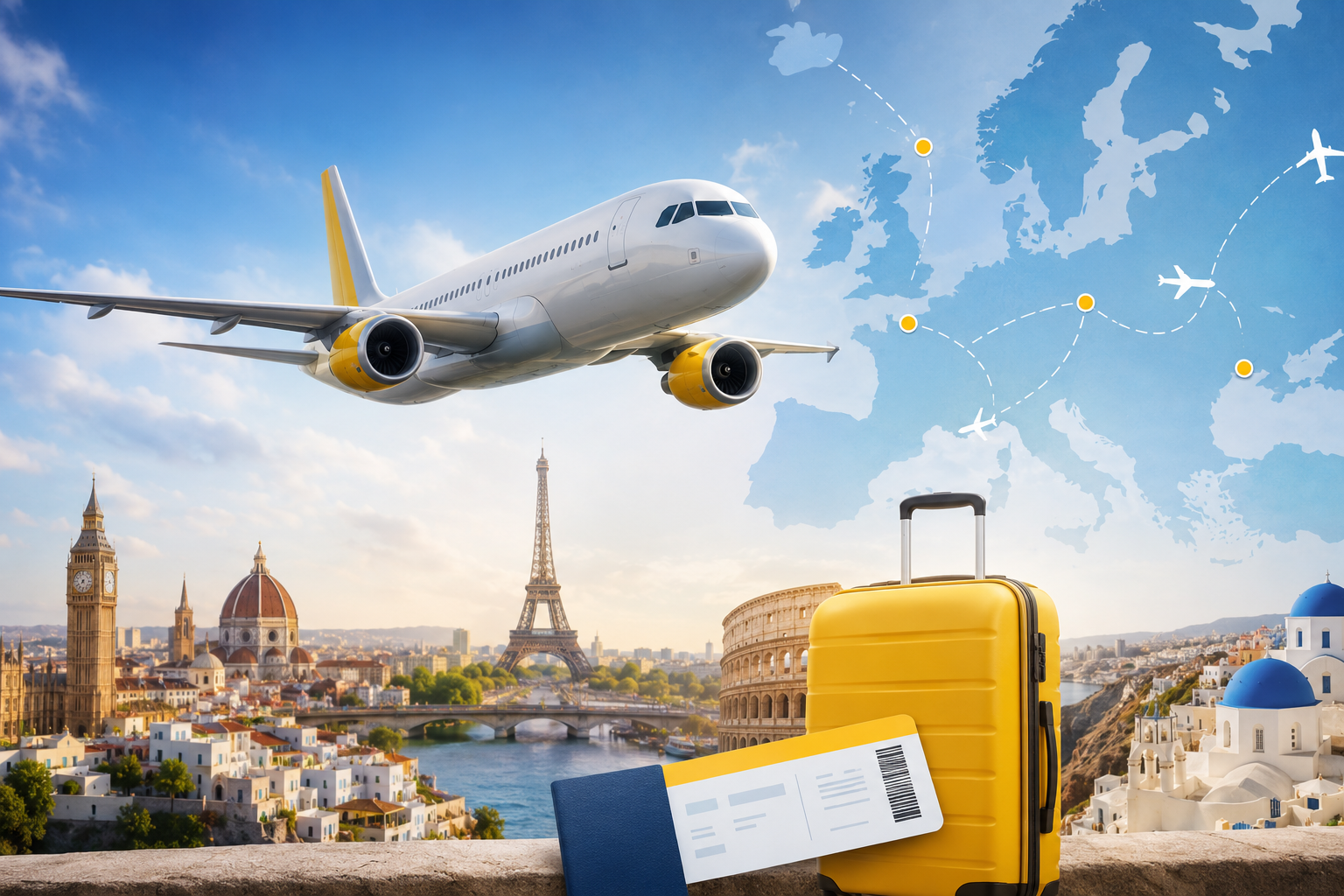 Most Popular Cheap Airline To Travel in Europe